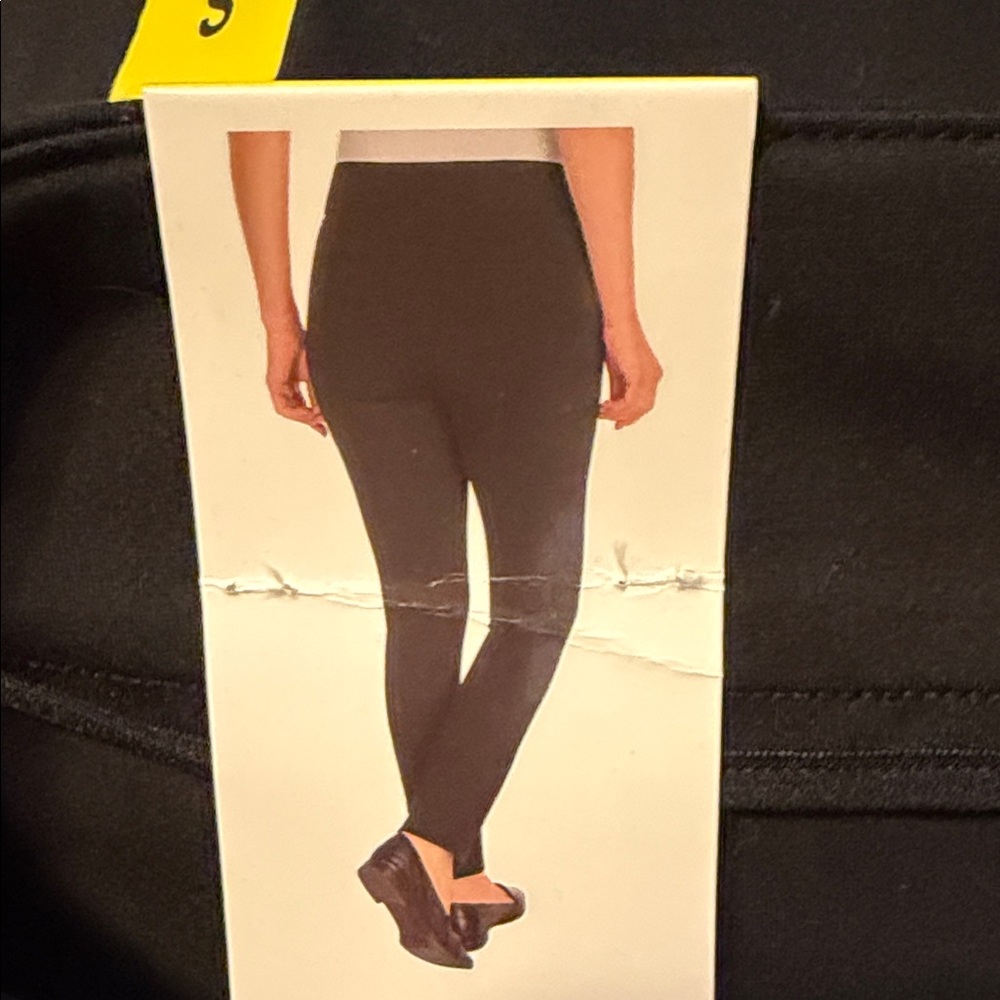 Dalia Black Slim-Fit Pants women’s size small NWT - Picture 7 of 9